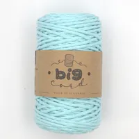 Macramé cord 3 mm in Aqua mint (155)