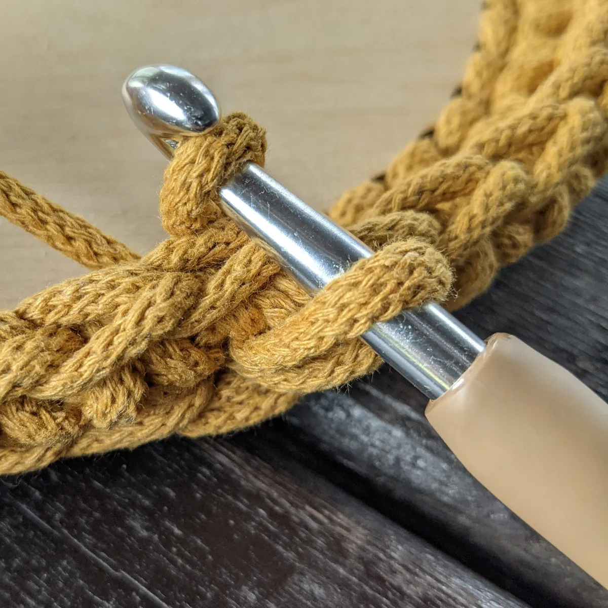 first extended single crochet pattern