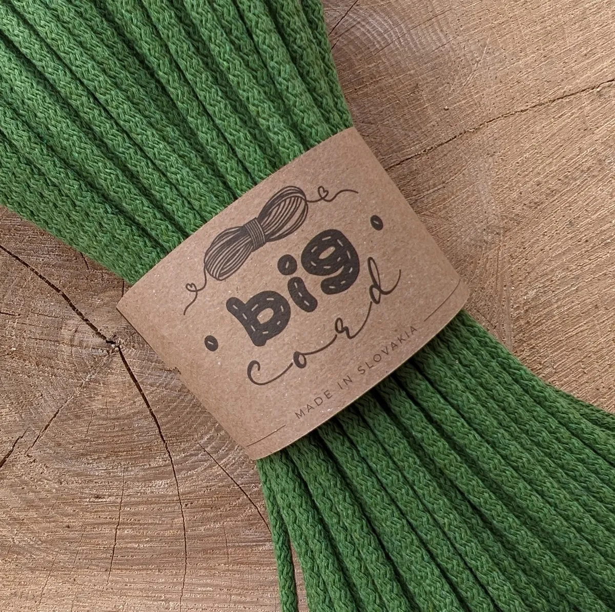 6mm cord for sewing (144) as Avocado