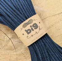 6mm Sewing Cord BIG CORD in Sapphire with Silver (010)