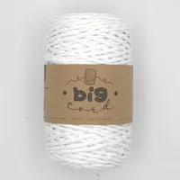 Macramé cord 3 mm in Snowflake (019)