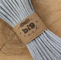 6mm Sewing Cord BIG CORD in Granite (150)