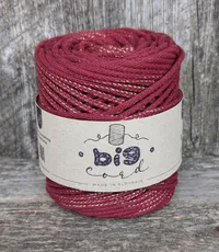 3mm špagát BIG CORD as Vianočná pivonka bordová