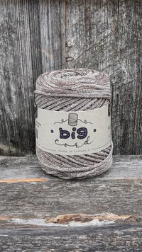 3mm špagát BIG CORD as Čokoláda so šlahačkou
