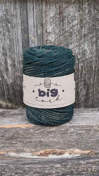 3mm špagát BIG CORD as Monstera so zlatom