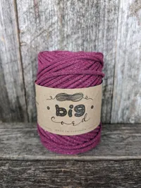 3mm špagát BIG CORD as Trblietavá fuchsia