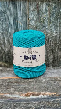 3mm špagát BIG CORD as Orchidea tyrkysová
