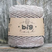 5mm špagát BIG CORD as Čokoláda so šlahačkou