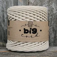 5mm špagát BIG CORD as Vianočné kapučíno