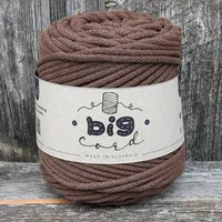 5mm špagát BIG CORD (nite) as Gaštan