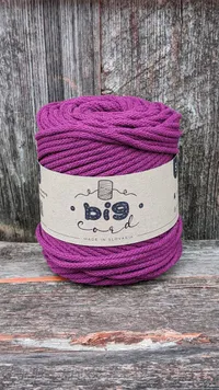 5mm špagát BIG CORD (nite) as Fuchsia