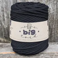 5mm špagát BIG CORD (nite) as Uhlie