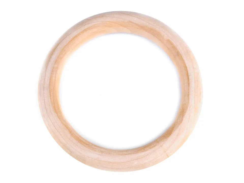 Drevený krúžok nelakované Ø85 mm