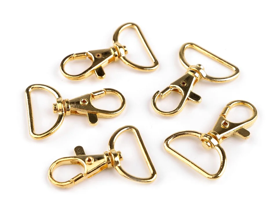 Kovová karabina prievlak 25 mm