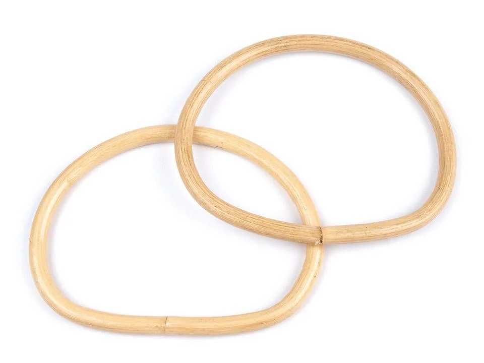 Bambusová ucha na tašky 14 x 17,5 cm BAMBUS SVETLY