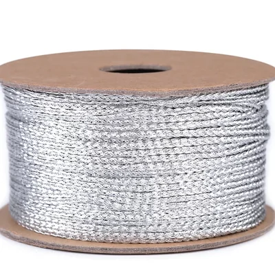 Šnúrka plochá šírka 1,2 mm vianočná