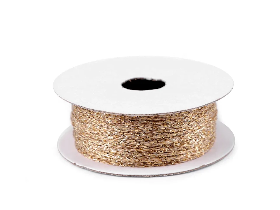 Šnúrka šírka 1 mm vianočná