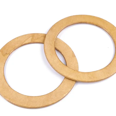 Drevené uchá na tašky Ø14 cm