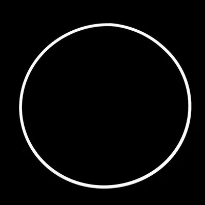 Kovový kruh pre lapač snov Ø20 cm