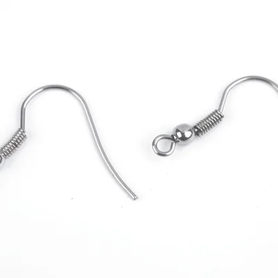 Afroháčik s pružinkou a guličkou na výrobu Macrame naušníc