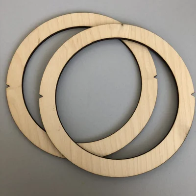 Šablóna pre vystrihnutie macrame podšálok