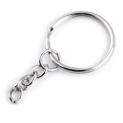 Krúžok na kľúče Ø25 mm s retiazkou
