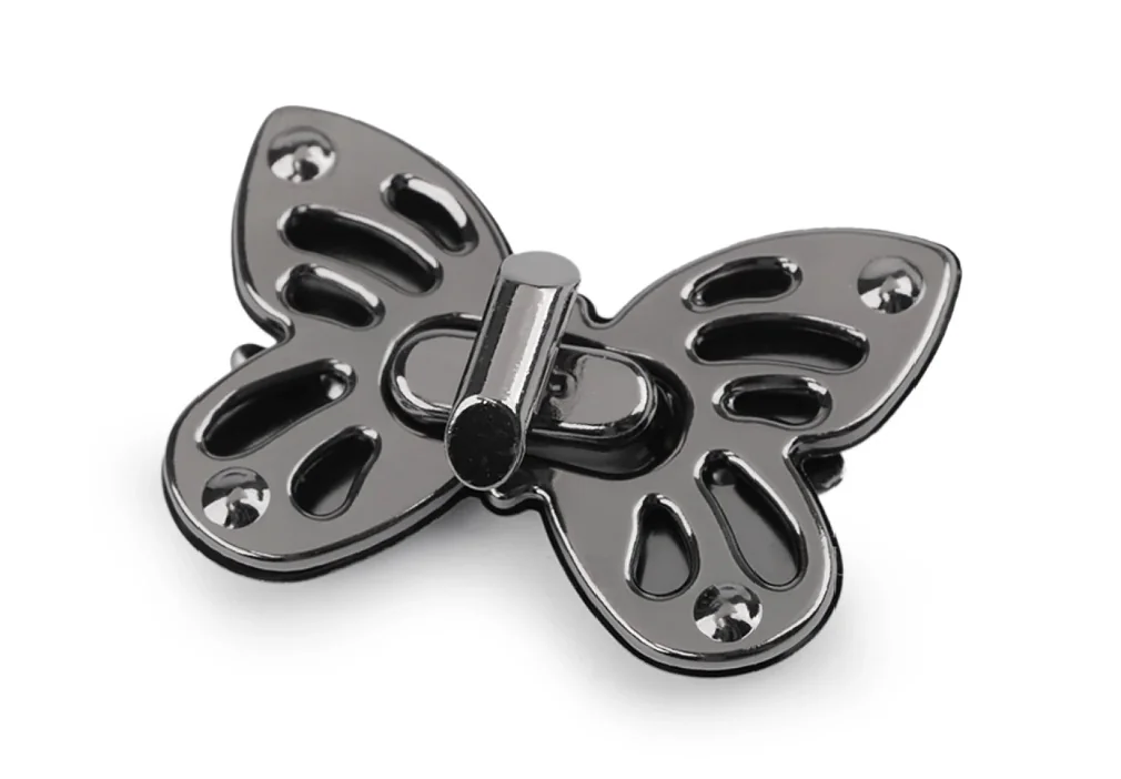 Zapínanie na kabelku v tvare MOTÝĽ –