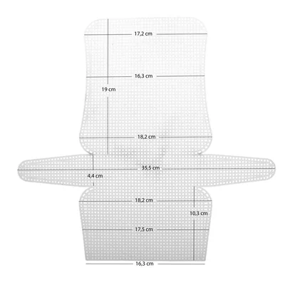 Plastová kanava na kabelku veľkosť S