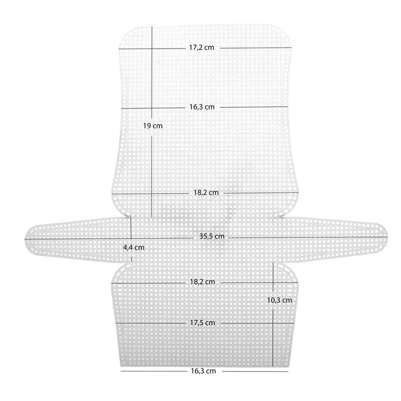 Plastová kanava na kabelku veľkosť S