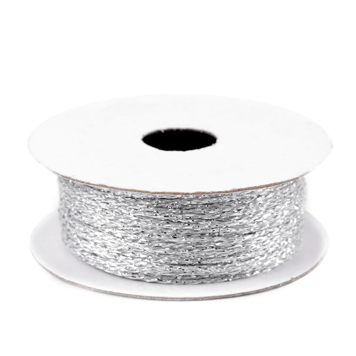 Šnúrka šírka 1 mm vianočná Strieborná