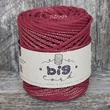 5mm braided cord as Christmas Burgundy Peony