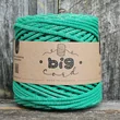 5mm braided cord as Christmas Emerald