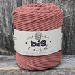 5mm braided cord as Terracotta