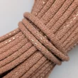 6mm cord for sewing as Mocha Mousse with Gold