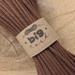 6mm cord for sewing as Chestnut