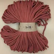 9mm braided cord as Terracotta
