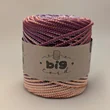 5mm braided cord as Lavender sunset (threads)