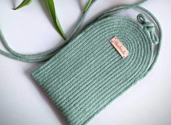 Šitá crossbody kabelka na mobil - návod